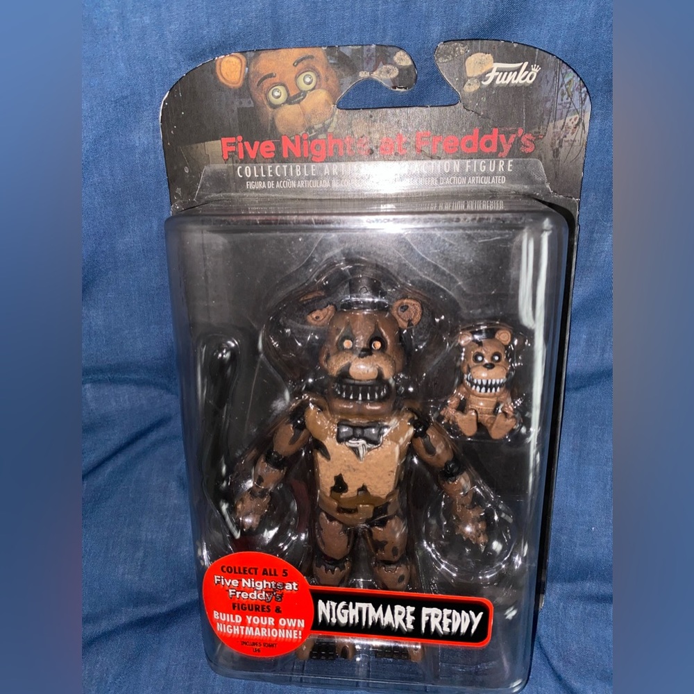RARE funko fang nightmare Freddy new in box excellent condition